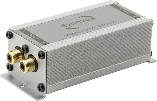 Dynavox Massetrennfilter GLI 2.1 in Silber mit RCA-Anschluss - Bild 1