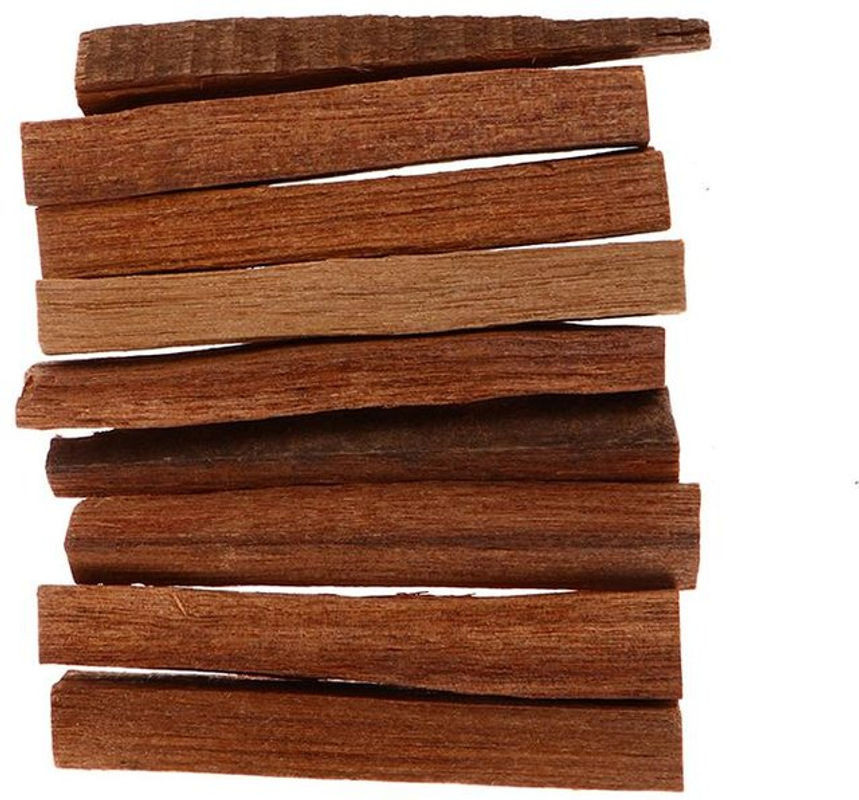 Slim Shadow Natürliche Sandelholzspäne in Braun, 50 g Beutel unregelmäßige Holz-Räucherstäbchen - Bild 1