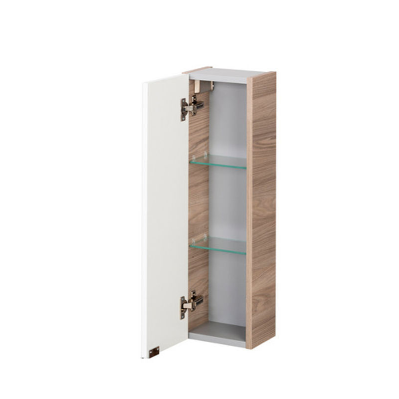 Fackelmann Bad-Hängeschrank Luxor Steinesche in Weiss mit Soft-Close-Türen, B/H/T: 20 x 68 x 15,8 cm - Bild 2