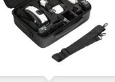 Wasserdichte Reise-Tragetasche für Antigravity A1 in Schwarz aus PU und EVA als harter Organizer - Bild 1