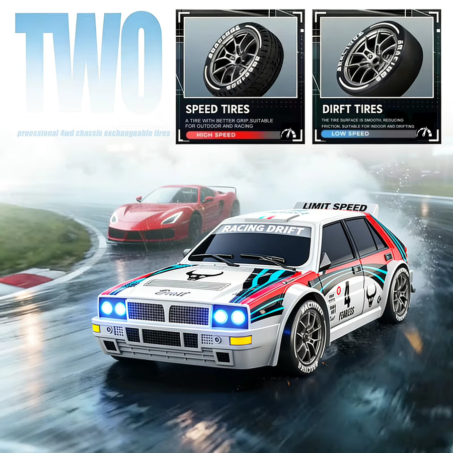 ZNLYRION 204PRO RC Drift-Auto, 1:24, mit LED-Licht, ferngesteuert - Bild 8