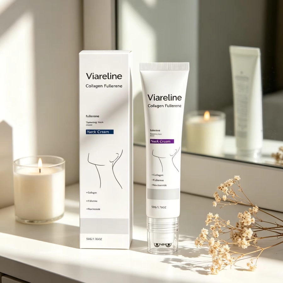 Viareline Halscreme, Feuchtigkeitsspendend, Anti-Aging - Bild 6