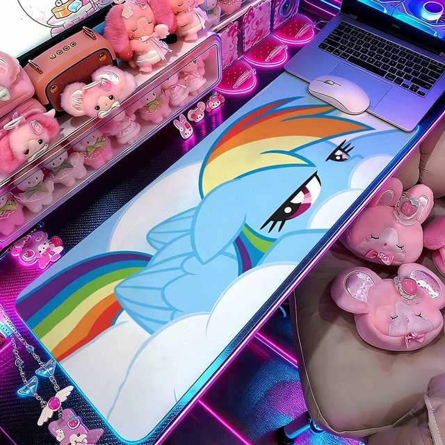 My Little Pony Mauspad Multicolour Schreibtischunterlage für Laptop und Tastatur - Bild 1