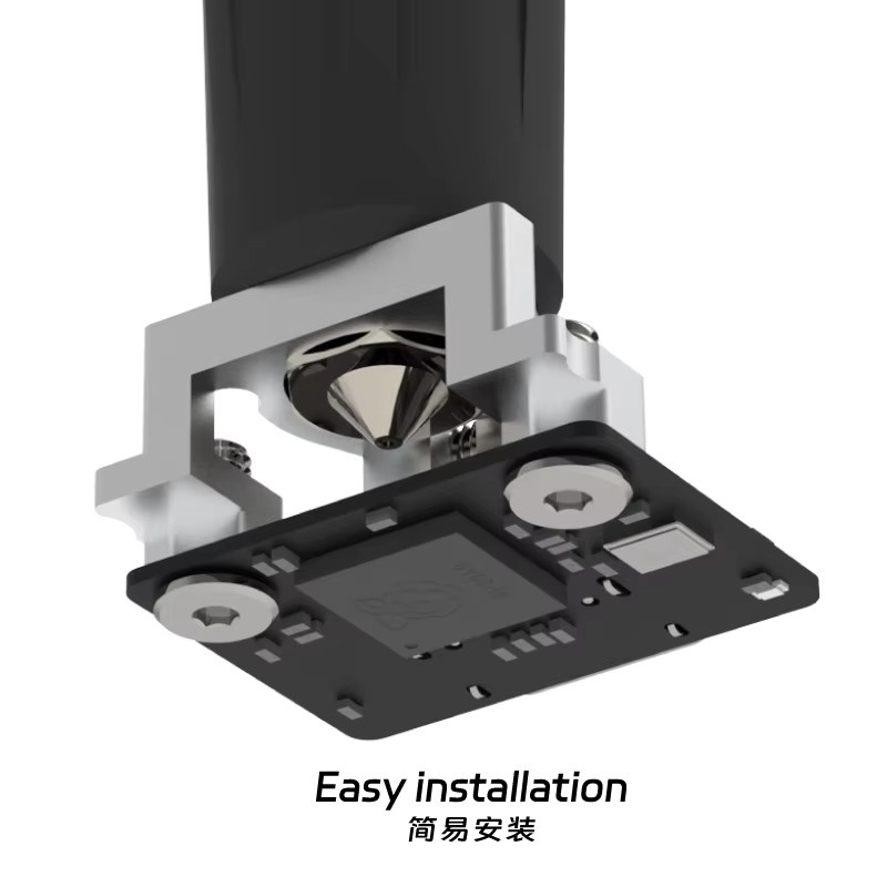 Mellow ADXL345 Aluminium V6 Düsenhalterung für 3D-Drucker in Silber - Bild 3