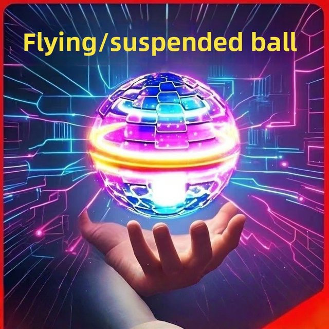 Hot Toys Kosmischer Globus, Fliegender Ball, handgesteuert, farbige LED - Bild 1