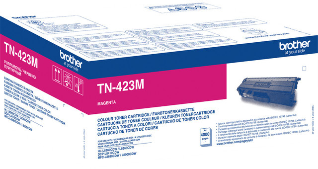 Original Brother TN-423M Tonerpatrone Magenta für Laserdrucker - Bild 3