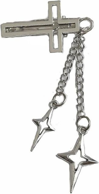 YULIN Haarspange, Kreuz Stern Anhänger, Damen - Bild 1