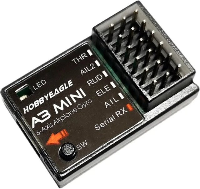 Hobbyeagle A3 Mini 6-Achsen-Gyro-Flugcontroller, Schwarz - Bild 1