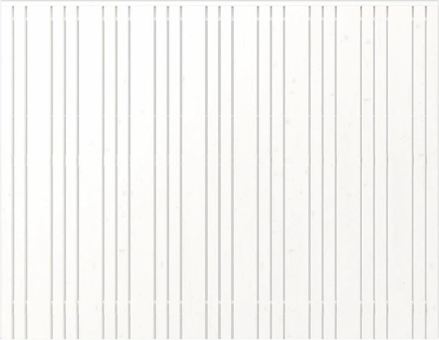 Plus Sichtschutzzaun Tangent aus Nadelholz in Weiß, Höhe: 180 cm, Breite: 140 cm - Bild 1