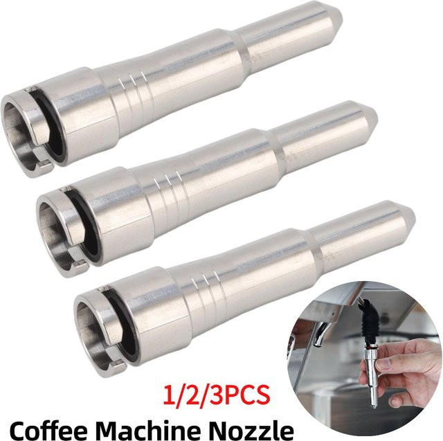 Edelstahl Dampfdüse und Milchaufschäumer für Delonghi Dedica ECP3420 ECP310 ECP330 EC680 EC685 EC9335 in Silber - Bild 1