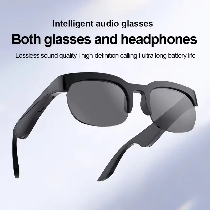 Lenovo 8K HD Smart-Kamera-KI-Brille mit Musikwiedergabe, KI-Übersetzung und Freisprechfunktion in Black oder Transparent - Bild 3