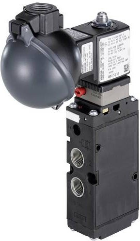 Bürkert Pneumatikventil 6519 350465 in Schwarz mit maximal 10 bar - Bild 1
