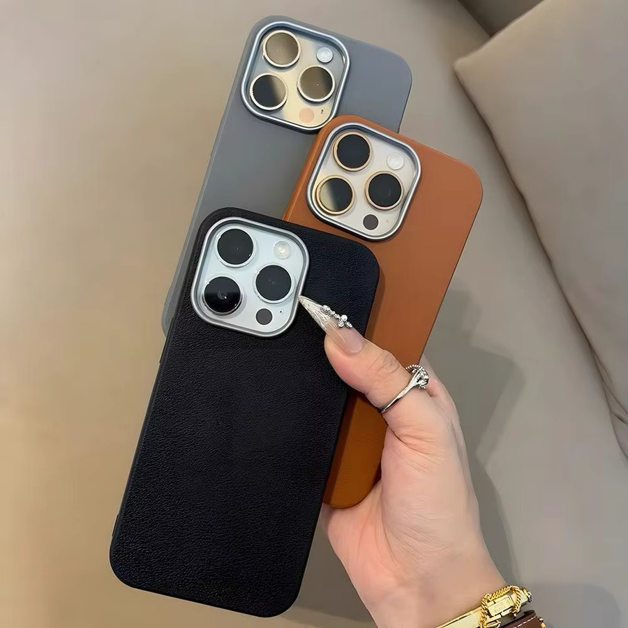 Potdemiel Stoßfeste Matte PC Handyhülle für iPhone 16 Pro Max Plus und iPhone 15 14 13 12 11 in Schwarz oder Weiß - Bild 2