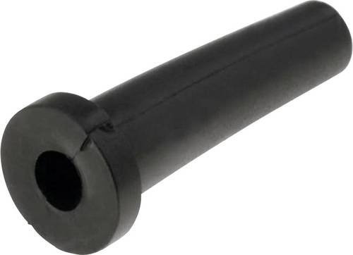HellermannTyton Knickschutztülle HV2101-PVC-BK-M1 aus PVC in Schwarz mit maximalem Klemm-Ø von 5,5 mm - Bild 1