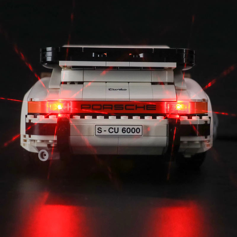 Hprosper Porsche LED-Licht Auto-Dekorationslampe mit Batteriekasten - Bild 4