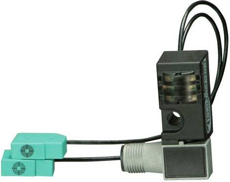 Pepperl+Fuchs Induktiver Sensor NBN2-F581-100S6-E8-V1 904157 PNP Schwarz - Bild 1