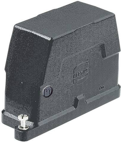 HARTING Tüllengehäuse 19 40 024 0513 XL aus Edelstahl in Schwarz - Bild 1