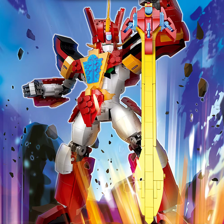 Idee Mecha Magical King Granzorts Baustein Kampfroboter Mech Modell, Fantasy - Bild 5