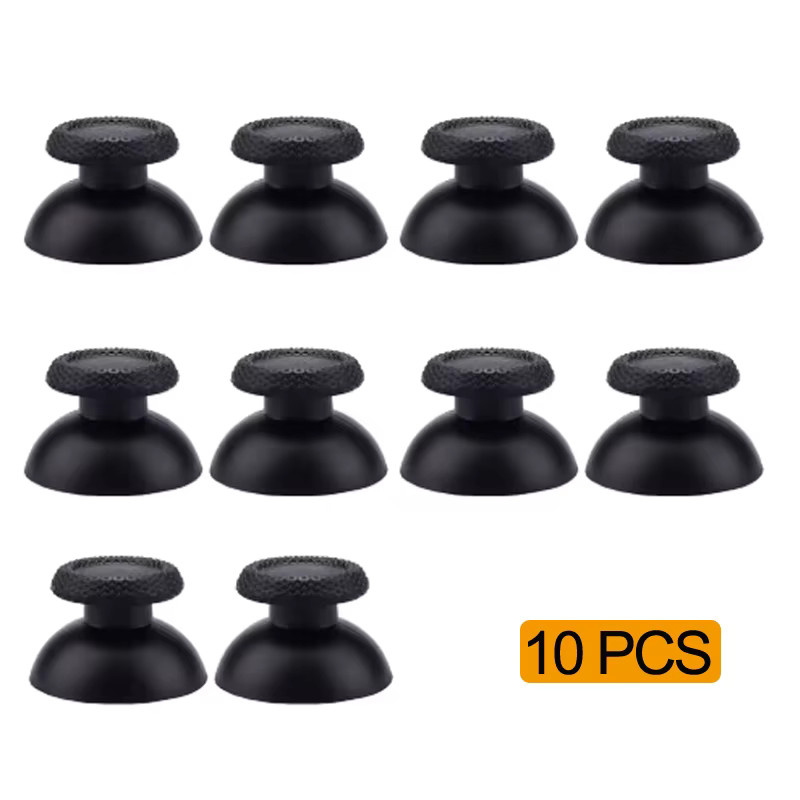 JCD 3D Simulation Vertikale Pol Thumb-Stick Grip Abdeckung und Ersatzteile für PS5 Controller, Schwarz, 2-20 Stück - Bild 2