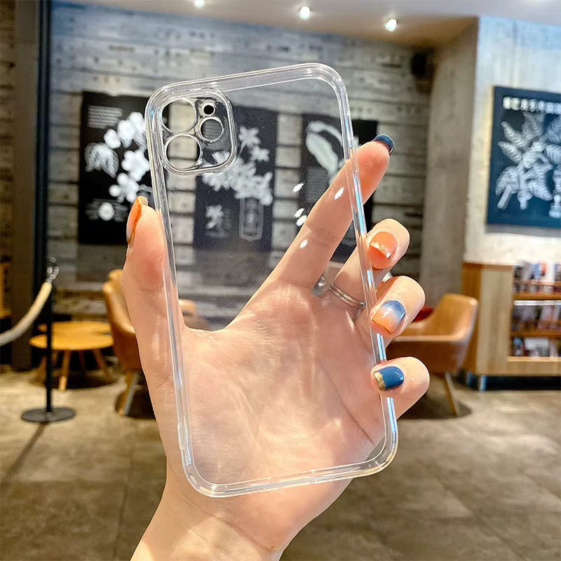 Personalisierte Handyhülle von OUIO mit transparentem Silikon-Rückteil für iPhone 11 bis iPhone 17 Pro Max und weitere Modelle - Bild 3