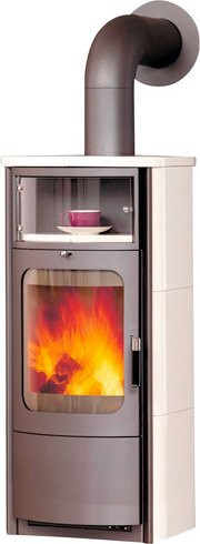 Hark Dauerbrand-Kaminofen Opera-B in Schwarz und Cremeweiß mit 7 kW Leistung - Bild 3