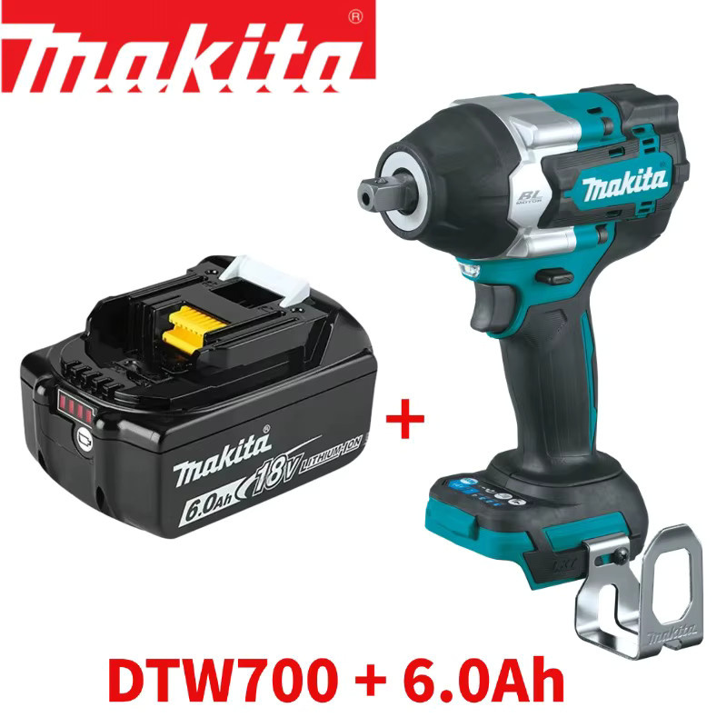 Makita DTW700 18V Akku-Schlagschrauber mit bürstenlosem Motor und 1000Nm Drehmoment inkl. Akku - Bild 8