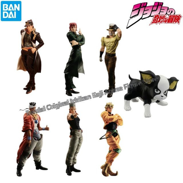 Bandai JoJo's Bizarre Adventure Kujo Jotaro Kakyoin Noriaki Statue, Kunststoff - Bild 1