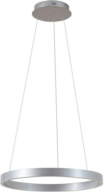 Lucande Yonam LED Pendelleuchte modern in Alu-Grau dimmbar - Bild 1