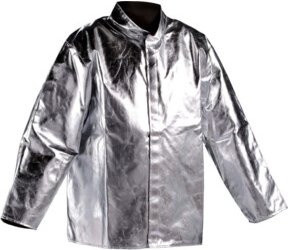 Jutec Hitzeschutz-Jacke aus Aramid in Silber, Konfektionsgröße 54 - Bild 1