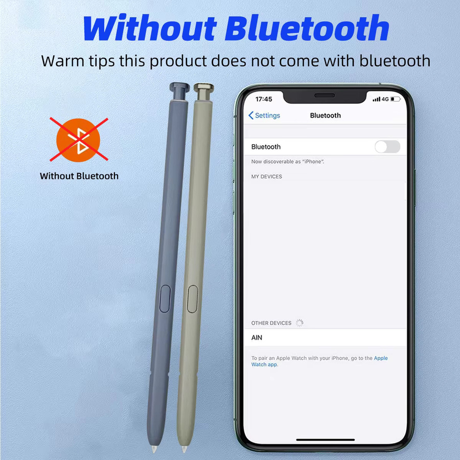 Anmone Stylus Pen Ersatz für Samsung Galaxy S25 Ultra SM-S938U 5G als aktiver Touchscreen-Stift ohne Bluetooth - Bild 5