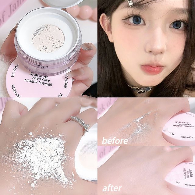 Air Setting Loose Powder, Transparent White, Matt, Puder - Bild 1