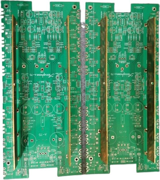 Golden Voice A75 Pure Class A Leistungsverstärkerplatine mit 120 W Feldeffekttransistor in Grün - Bild 1