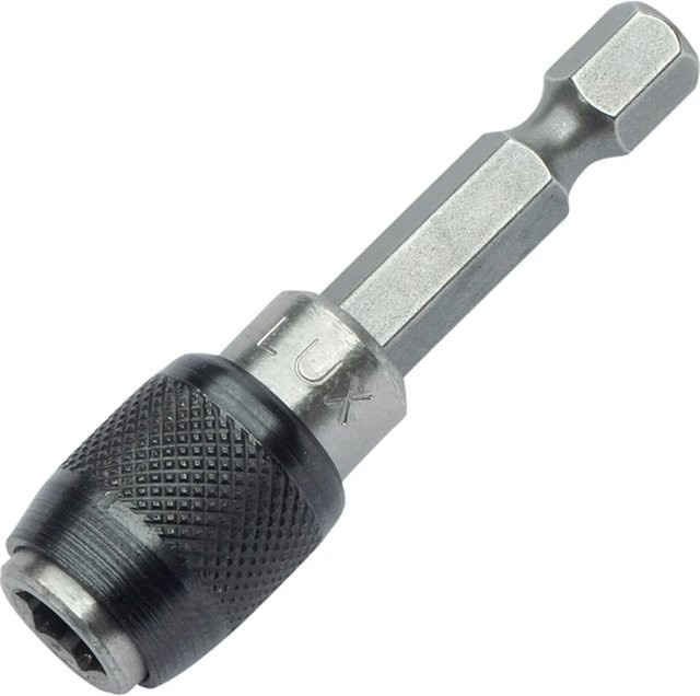 LUX-TOOLS Bitschnellwechselhalter magnetisch in Silber - Bild 1