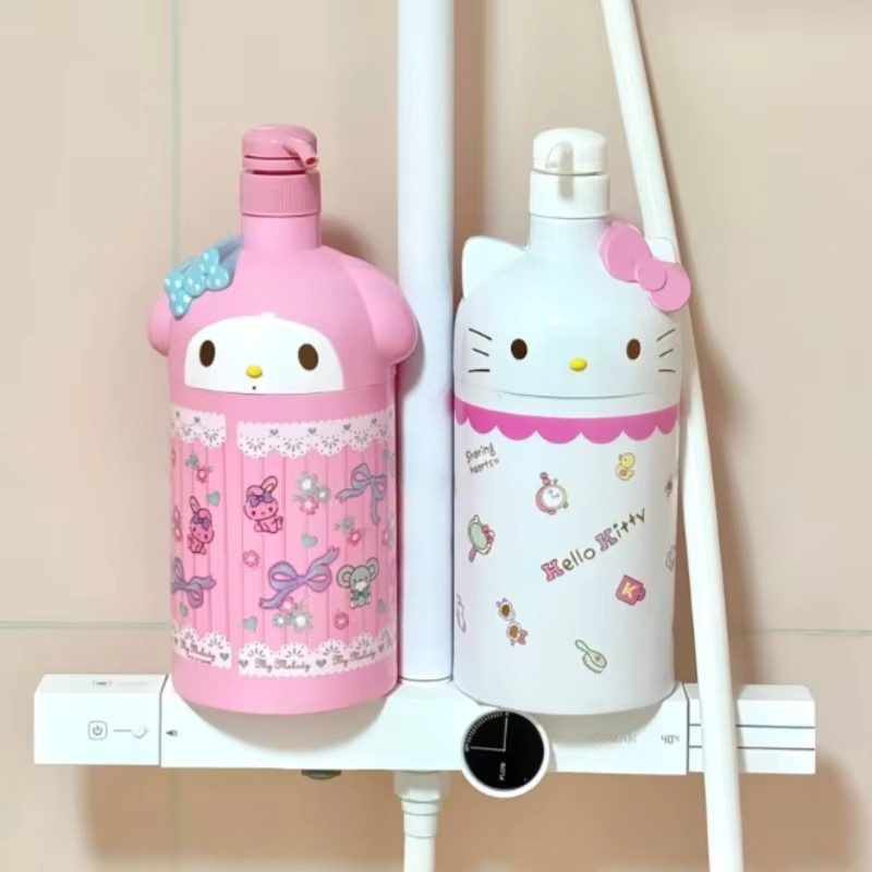 Sanrio Hello Kitty Seifenspender aus Kunststoff mit 450 ml Fassungsvermögen - Bild 1