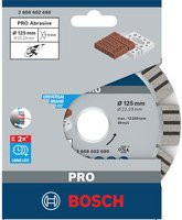 Bosch Diamanttrennscheibe Best for Abrasive für Beton und Stein, Grau, Durchmesser: 125 mm, Bohrung: 22,23 mm, Dicke: 12,5 mm - Bild 2