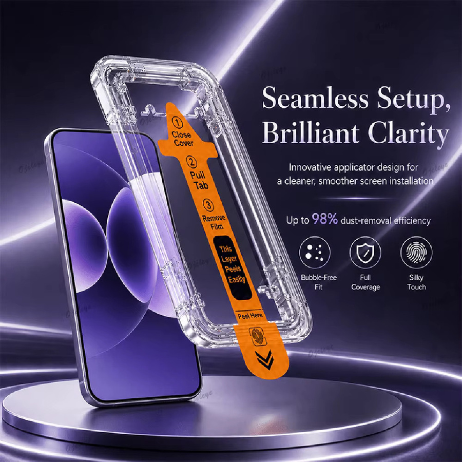 Gehärteter Glas-Displayschutz für Xiaomi Mi 17 Pro Max 15T Pro 14T 13T 12T 11T 13 14 T Pro Schutzfolie in Transparent - Bild 4