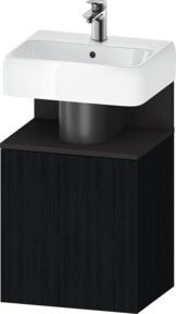 Duravit Waschtischunterschrank Qatego in Grau, B/T/H: 44 x 35 x 64,5 cm - Bild 1