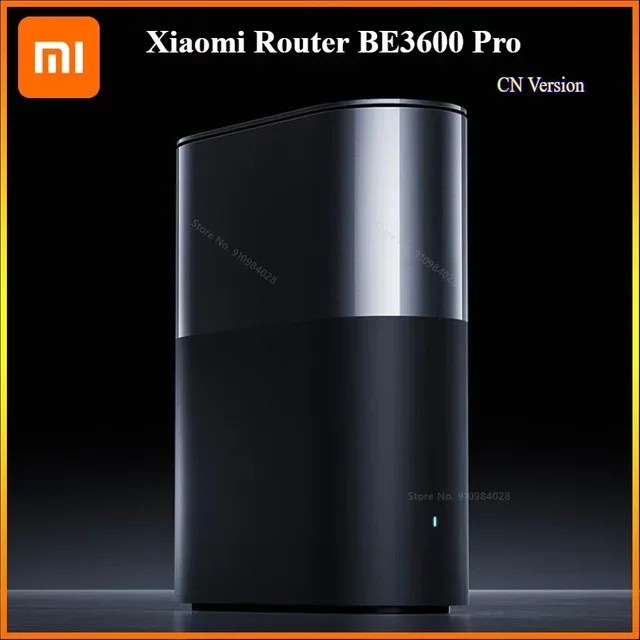 Xiaomi Router BE3600 Pro WiFi 7 Dual-Band Router in Schwarz mit Qualcomm Quad-Core und Gaming-Beschleunigung - Bild 1