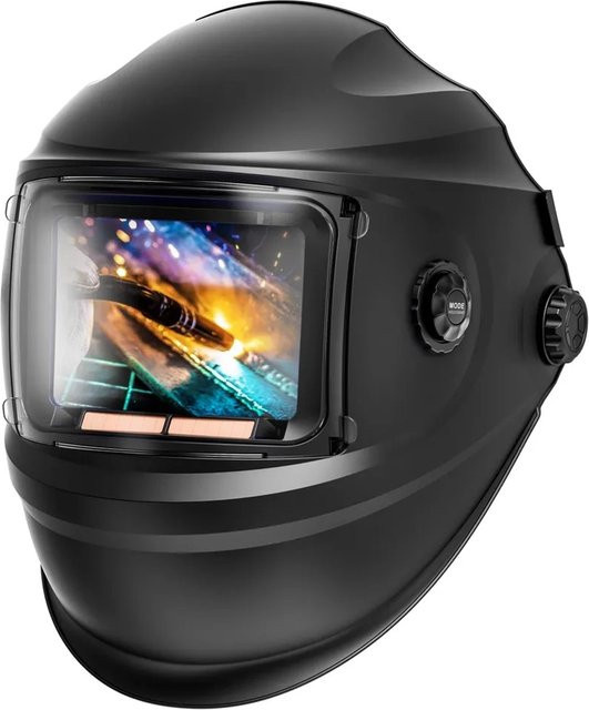 STAHLWERK Schweißhelm Booster 3 In 1 Automatik Schweißerhelm in Schwarz - Bild 1