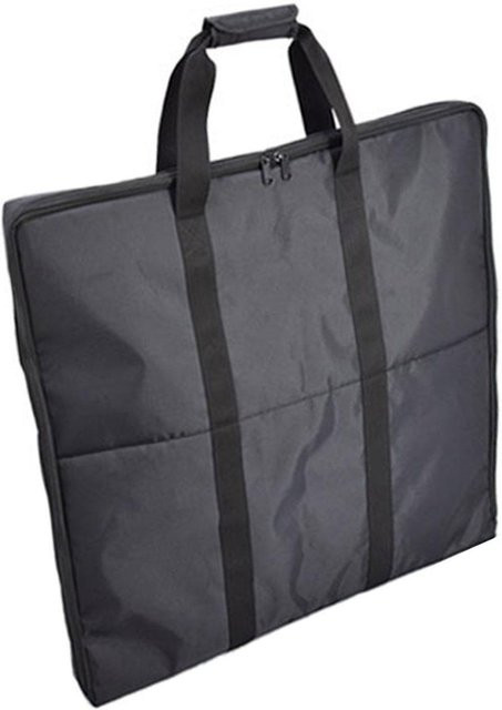 Foreverchic Tragbare Solarmodul-Aufbewahrungstasche aus robustem Oxford-Stoff in Schwarz, B/H/T: 54 x 38 x 54 cm - Bild 1