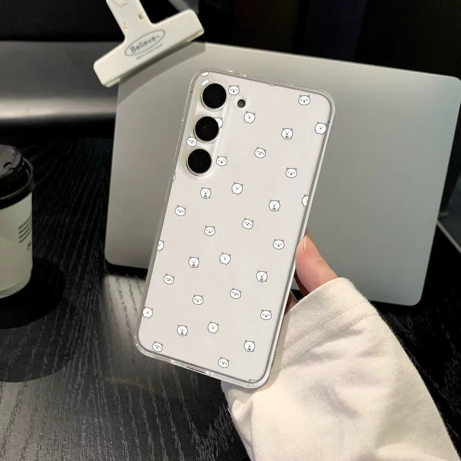 J-Joke Bear Handyhülle für Samsung Galaxy S21 S22 S23 S24 S25 Ultra FE Plus 5G A52S Transparent - Bild 3