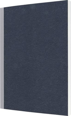 Sigel SN220 Notizbuch mit Softcover und kariertem Muster in Dunkelblau und Grau aus Strukturkarton