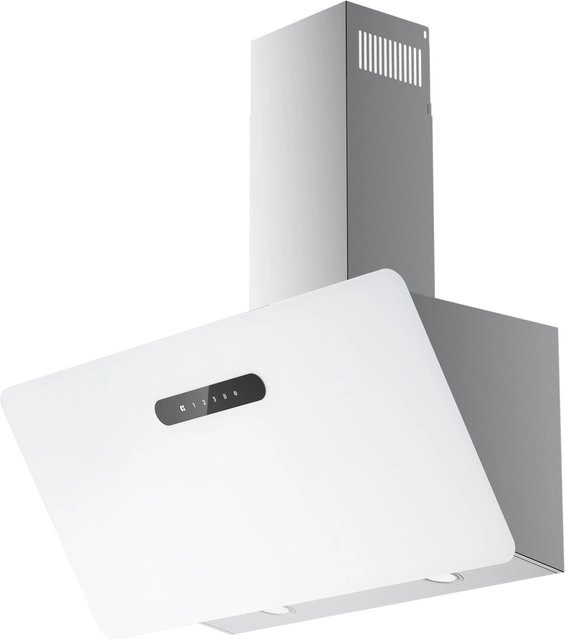 CIARRA Dunstabzugshaube VM9736KW in Weiß mit WIFI App-Steuerung, Touch-Bedienung, A+++ Energieeffizienz, 650 m³/h Luftleistung, Wandmontage, Glasoberfläche, Abluft oder Umluft mit Aktivkohlefilter - Bild 1
