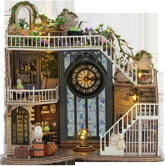 Binchi Keji Travel 3D-Puzzle, Modellhaus, Holz, ab 6 Jahren - Bild 1