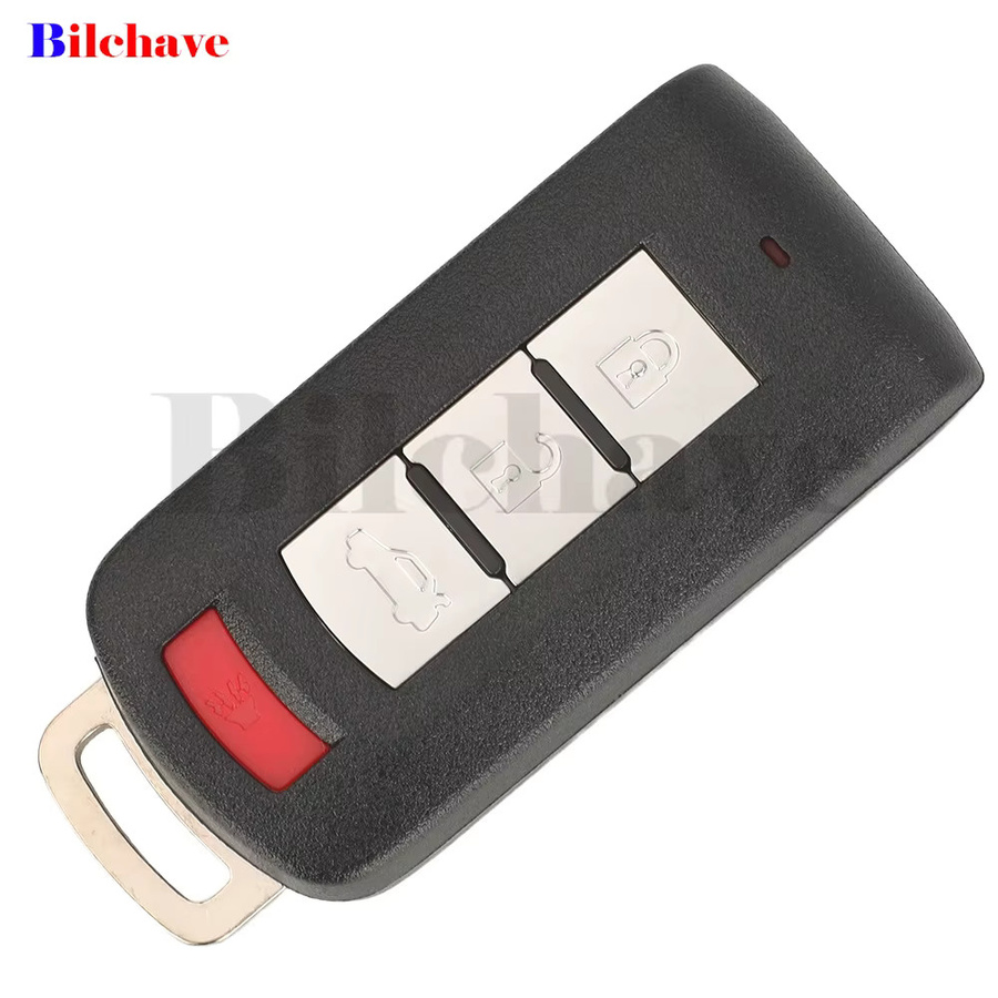 Jingyuqin Smart Auto Schlüssel für Mitsubishi Mirage Eclipse Kreuz 2013-2024, ID47 Chip 315MHz, Farbe: Schwarz - Bild 2