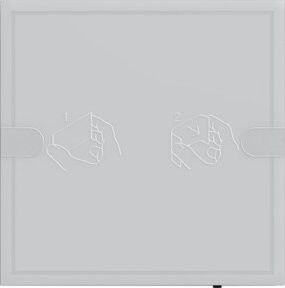 Gira KNX Tastsensor TS4 mit 4 Komfortfunktionen in Anthrazit 5001028 - Bild 1