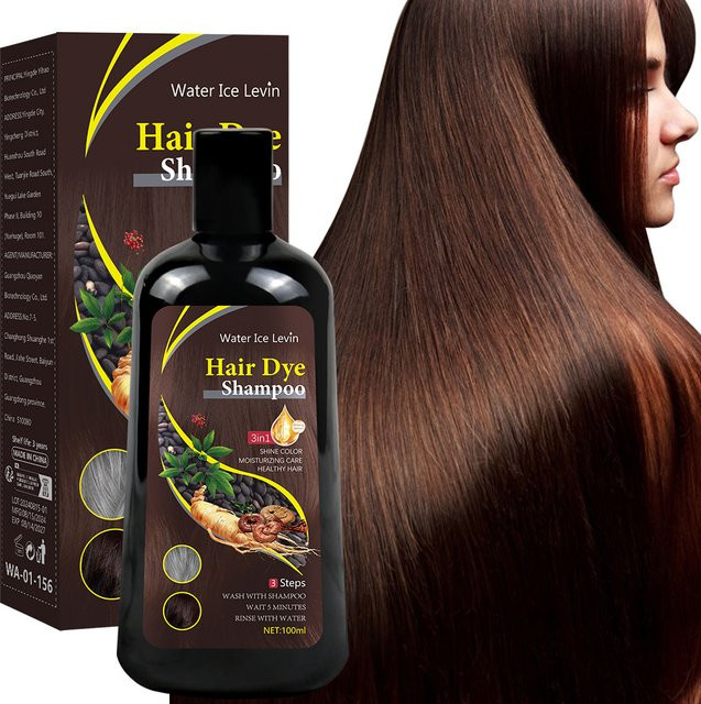Water Ice Levin Haarfarb-Shampoo 3 in 1, 100 ml, Damen - Bild 1