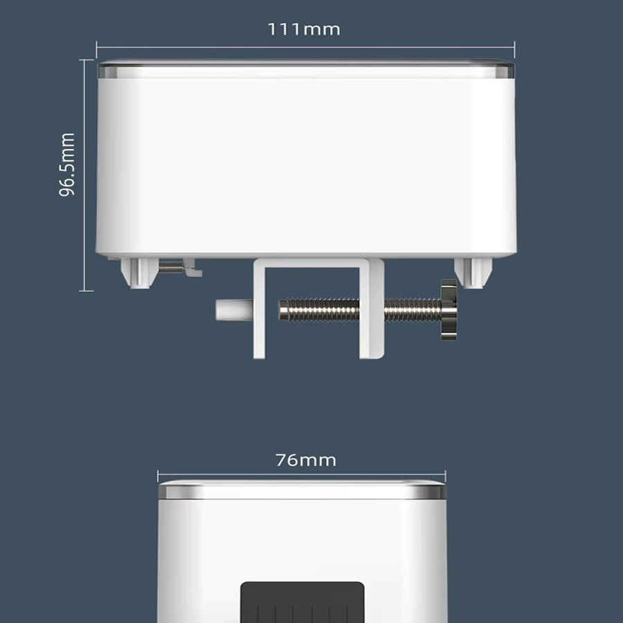 Weomg Automatischer Futterspender für Aquarien mit WLAN und Smartphone-App, weiß - Bild 2