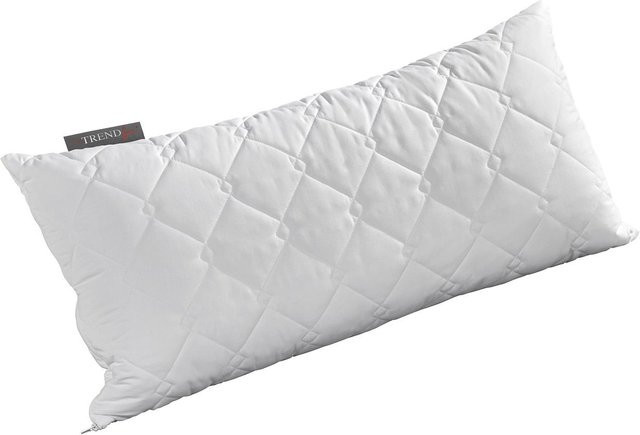 BADENIA TRENDLINE Kopfkissen aus Mikrofaser in Weiß, B/T/H: 80 x 40 x 0 cm - Bild 1