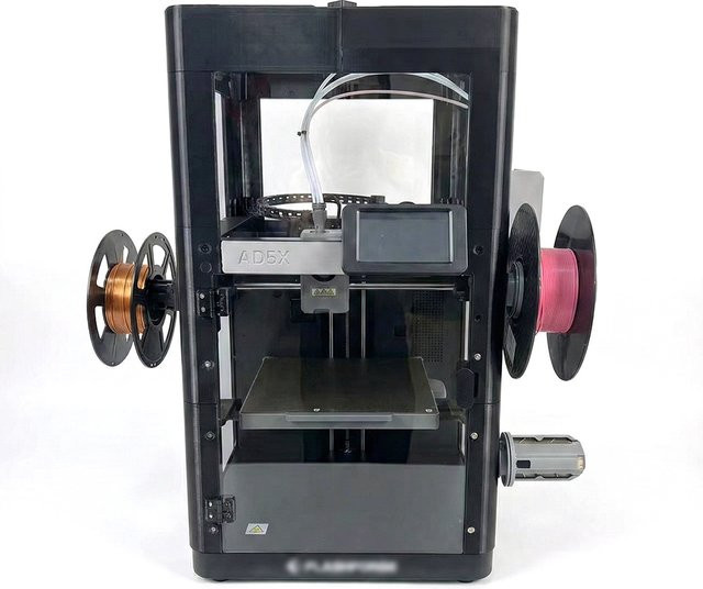 Flashforge Adventure 5X Gehäuse in Schwarz für leisen und stabilen 3D-Druck mit Hochtemperatur-Filamenten wie ASA, ABS und PC - Bild 1